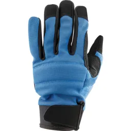 Draper Work Gloves - Black / Blue, L