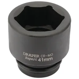 Draper Expert 3/4" Drive Hexagon Impact Socket Metric - 3/4", 41mm