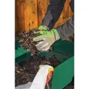 Draper Expert Gardening Gloves - Grey / Green, XL