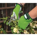 Draper Expert Heavy Duty Garden Gloves - Grey / Green, M