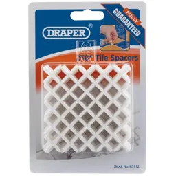 Draper Tile Spacers - 2mm, Pack of 250