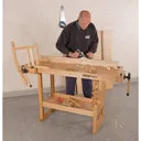 Draper Heavy Duty Wooden Workbench - 1.5m