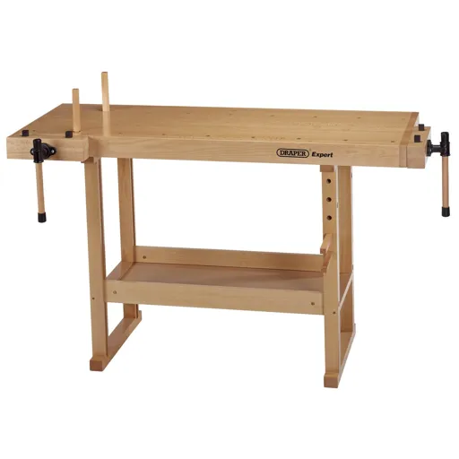 Draper Heavy Duty Wooden Workbench - 1.5m