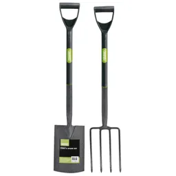 Draper Carbon Steel Fork and Spade Set
