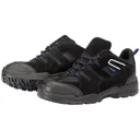Draper Trainer Style Safety Shoe - Black, Size 8