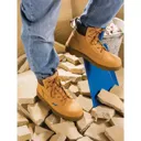 Draper Mens Nubuck Style Safety Boots - Tan, Size 10