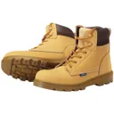 Draper Mens Nubuck Style Safety Boots - Tan, Size 12