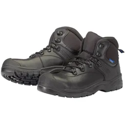 Draper Mens Non-Metallic Composite Safety Boots - Black, Size 7