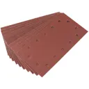 Draper Aluminium Oxide Sanding Sheets - 115mm x 228mm, Assorted, Pack of 10