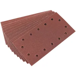 Draper Aluminium Oxide Sanding Sheets - 115mm x 228mm, 60g, Pack of 10