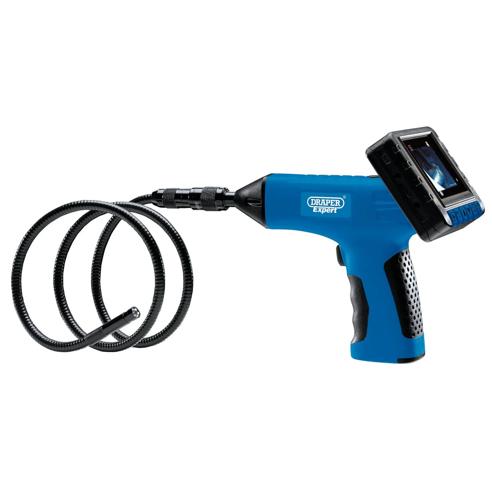 Draper Rechargeable Pistol Grip Boroscope Inspection Camera