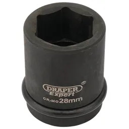Draper Expert 3/4" Drive Hexagon Impact Socket Metric - 3/4", 28mm