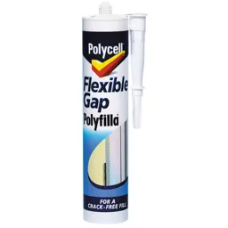 Polycell White Flexible Decorators caulk 290ml