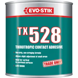 Evo-stik TX528 Thixotropic Adhesive - 1l