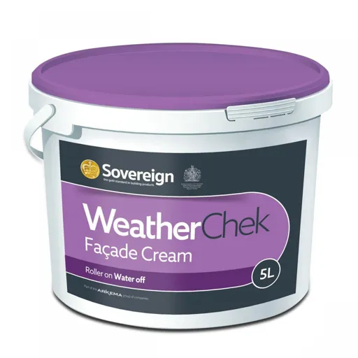 Sovereign Weather-Chek Façade Cream 5ltr
