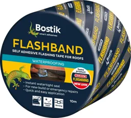 Evo-Stik Flashband Waterproof Self Adhesive Flashing Tape 10mtr 100mm Grey