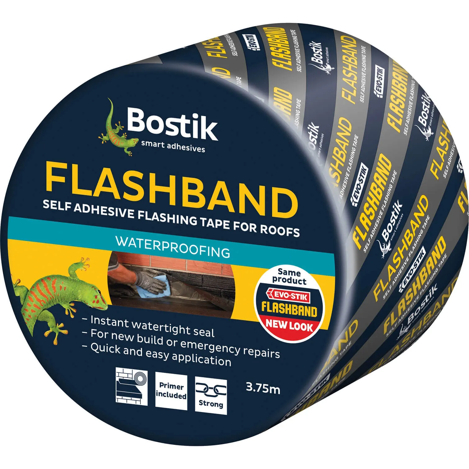 Evo-stik Flashband and Primer - 75mm, 3.75m