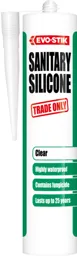 Evo-Stik Sanitary Silicone Sealant C20 Clear