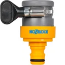 Hozelock Round Tap Hose Pipe Connector - 18mm