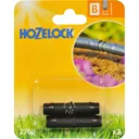Hozelock CLASSIC MICRO Straight Connector - 1/2" / 12.5mm, Pack of 2