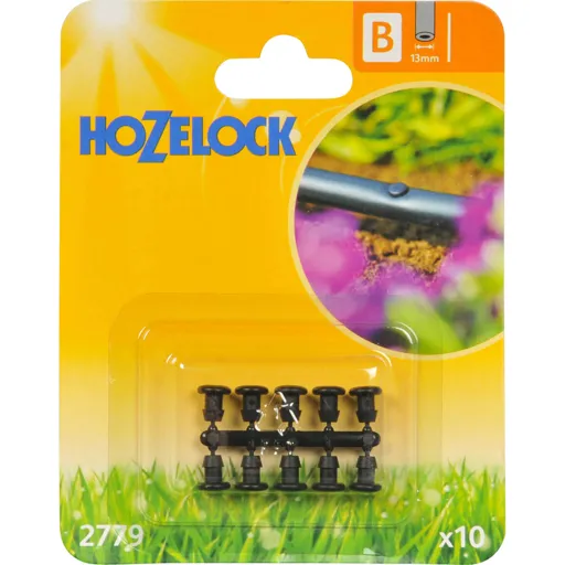 Hozelock CLASSIC MICRO Blanking Plug - 1/2" / 12.5mm, Pack of 10