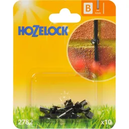Hozelock CLASSIC MICRO Wall Clip - 5/32" / 4mm, Pack of 10