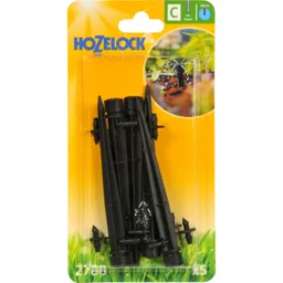 Hozelock CLASSIC MICRO End Line Mini Sprinkler Stake - 5/32" / 4mm, Pack of 5