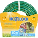 Hozelock Ultraflex Anti Kink and Anti Twist Hose Pipe - 1/2" / 12.5mm, 50m, Green