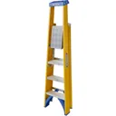 Werner 4 tread Fibreglass Platform step Ladder (H)1540m