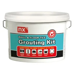 NX White Wall & floor Grout, 5kg