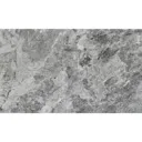 Haver Anthracite Matt Travertine effect Ceramic Wall & floor Tile, Pack of 6, (L)600mm (W)300mm