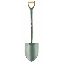 Spear and Jackson Neverbend Steel Round Mouth Contractors Shovel
