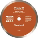 Vitrex Diamond Blade For Wet Bridge Tile Saw - 200mm
