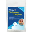 Vitrex Long Leg Tile Spacers - 3mm, Pack of 500
