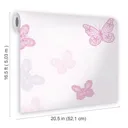 Superfresco Easy Pink Butterfly Smooth Wallpaper