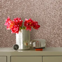 Boutique Minori Rose gold effect Embossed Wallpaper