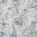 Superfresco Easy Illustrative Navy Floral Mica effect Smooth Wallpaper