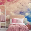 Art for the Home Multicolour Ombre cloud Matt Mural