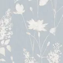 Laura Ashley Chalk blue Dragonfly garden Smooth Wallpaper