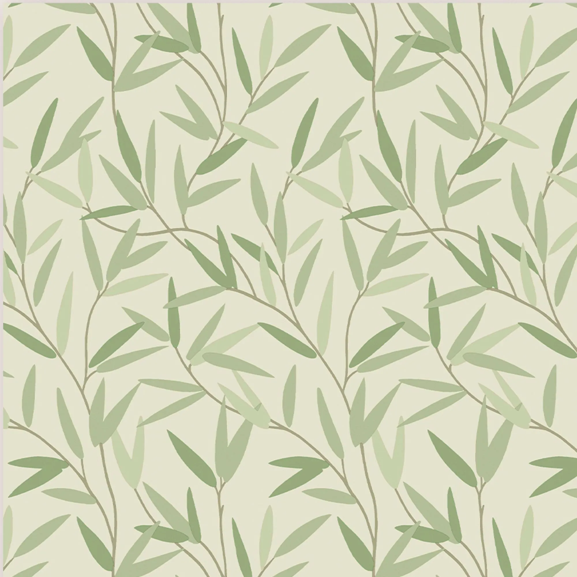 Laura Ashley Willow Hedgerow Leaf Smooth Wallpaper