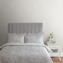 Laura Ashley Annecy Dove grey Damask Smooth Wallpaper