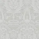 Laura Ashley Heraldic Slate grey Damask Smooth Wallpaper