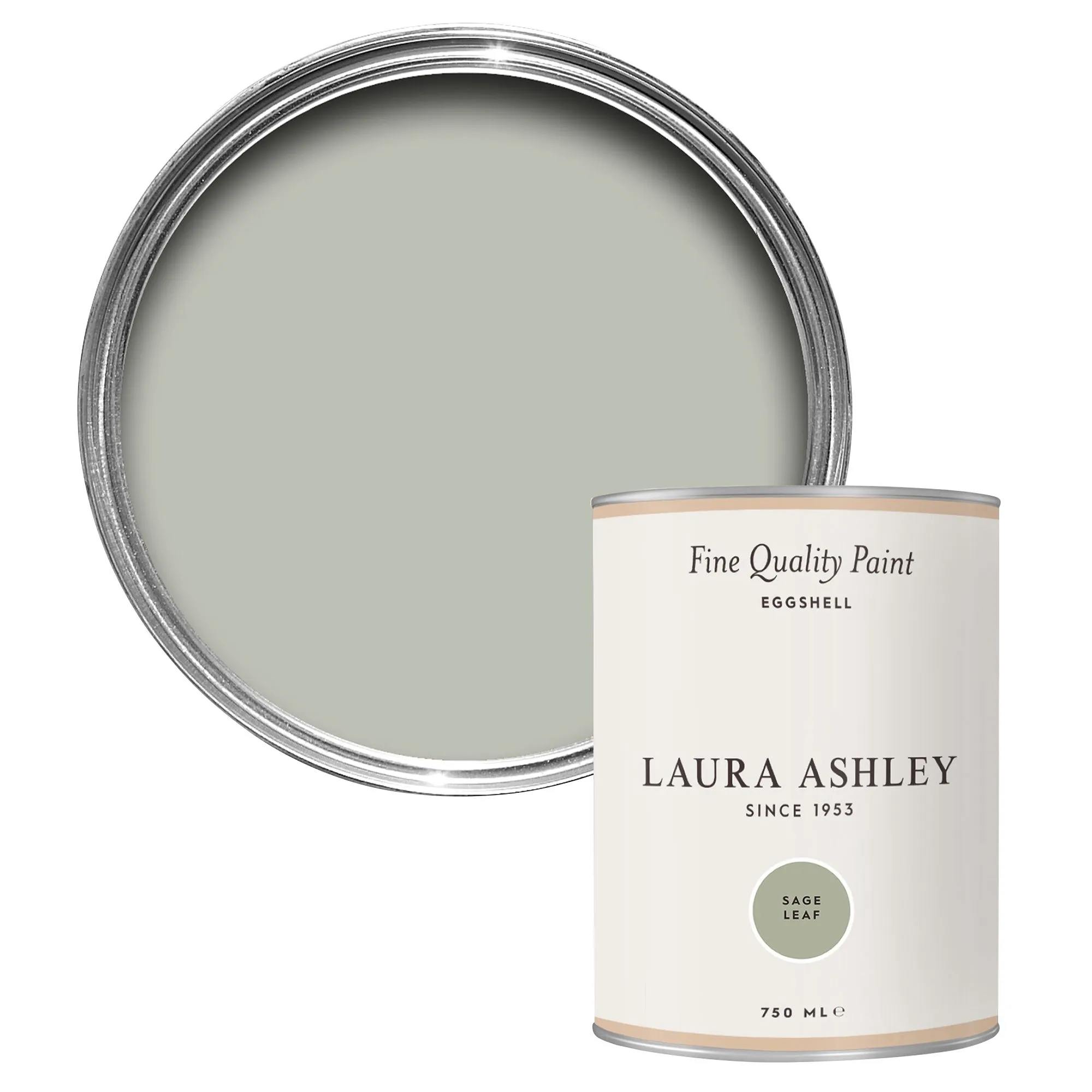 Laura Ashley Sage Leaf Eggshell Emulsion paint, 750ml
