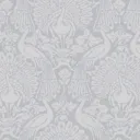 Laura Ashley Peacock Damask Pale slate Damask Smooth Wallpaper