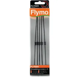 Flymo FLY024 Genuine Shredding Lines for Gardenvac Vacuum and Leaf Blowers - Pack of 5