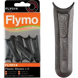 Flymo FLY014 Genuine Blades for Microlite, Minimo, Hover Vac and Mow n Vac Hover Mowers - Pack of 6