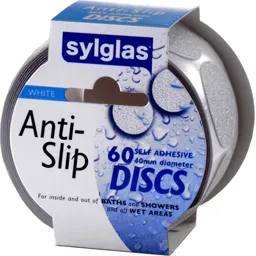 Sylglas Anti Slip Strips - White, Pack of 60