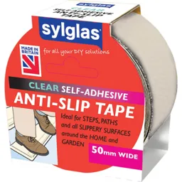 Sylglas Anti SlipTape - Clear, 50mm, 18m
