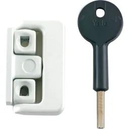 Yale 8K101 Window Latches Multi Pack - White, Pack of 4