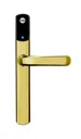 Yale Conexis L1 Polished Brass effect Smart Digital door lock